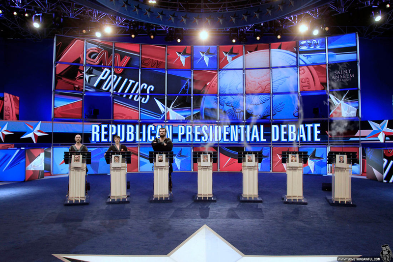 Illustration for article titled What if supervillains entered American politics?